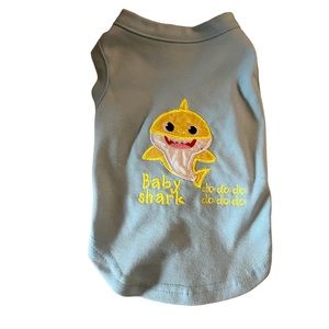 Baby Shark Dog T-shirt 🦈🌺